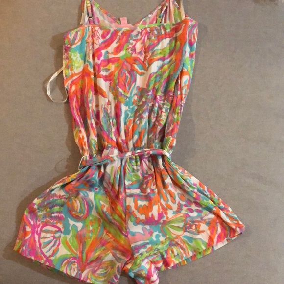 Lilly Pulitzer Silk Romper - Picture 2 of 3